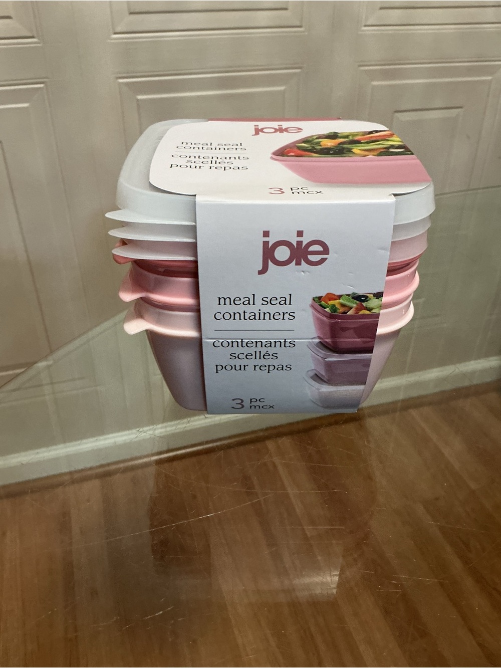Joie Meal Container, Set of 3 (pink - Picture 3 of 6